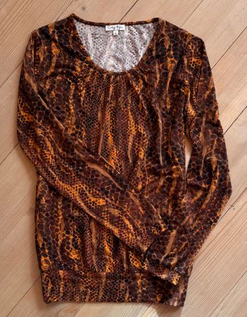 Pullover City Life ,sehr bequem,Schlange/Animalprint,Gr.S
