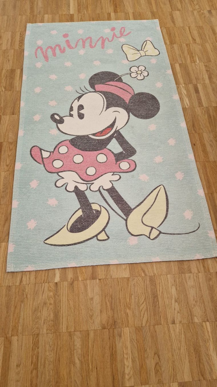 Teppiche: Kinderteppich, waschbar, Minnie Mouse, 80x 145 cm – Gebraucht aus Zürich von Kitti.sz 1