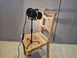 1980 Spotlight, Spotlampe, Tischlampe mit Teleskop Ständer