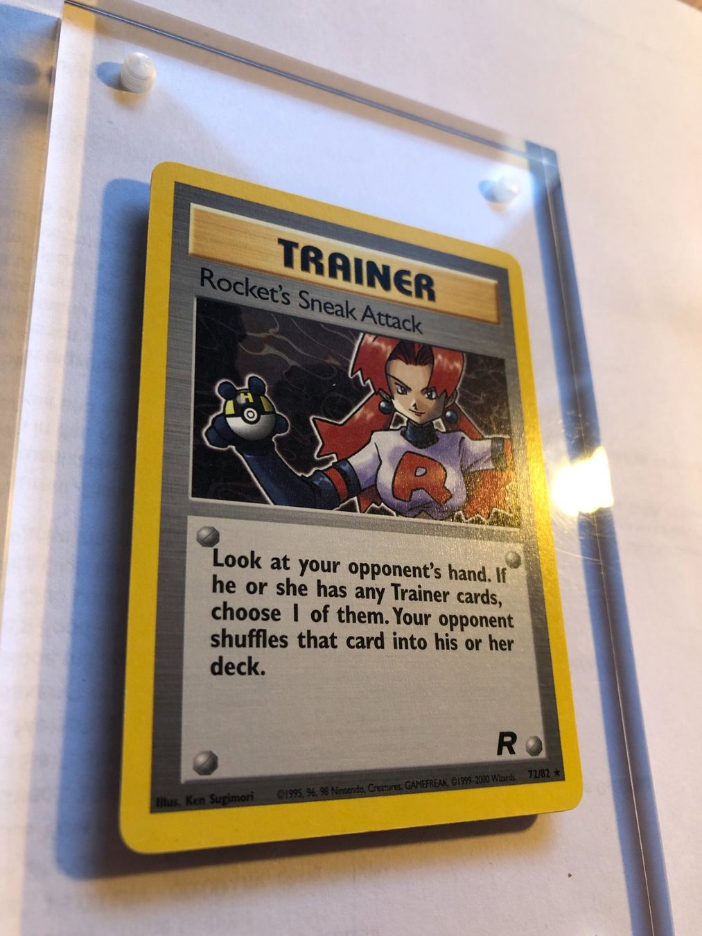 Carte collezionabili: Rocket's Sneak Attack (rare) Team Rocket - LP - ab 1.- – Usato da Giubiasco venduto da dan_pr8b 1