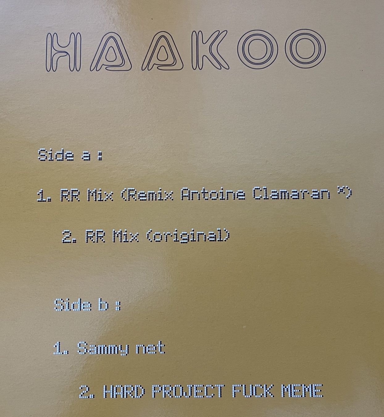 Dischi in vinile: HAAKOO VINYL – Usato da Oftringen venduto da Vucki 2