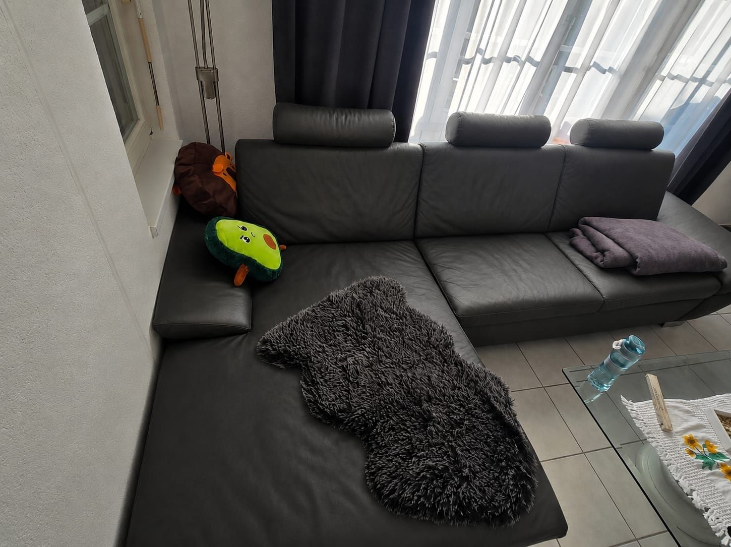 Sofas: Ecksofa Leder  – D'occasion à Ermensee par Meier1997