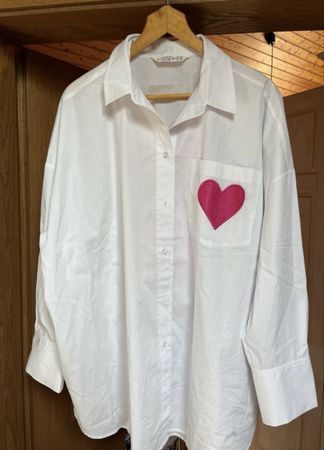 STUDIO UNTOLD Bluse, weiss, Gr.50/52
