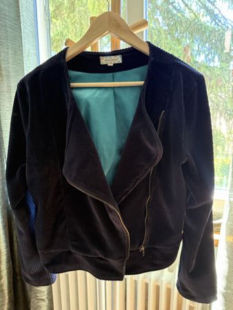 Boba Design Navy Corduroy Jacket - Styled in Italy - Size M