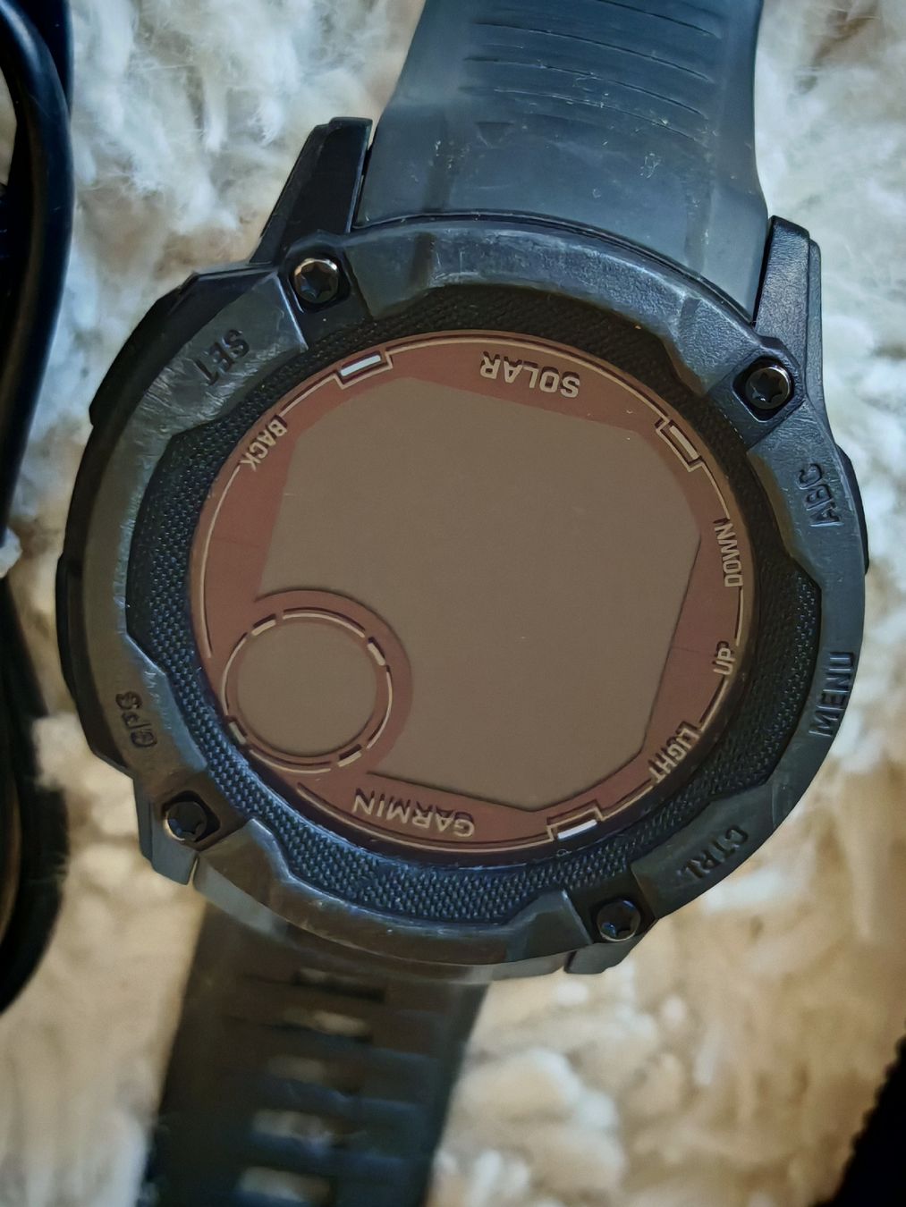 Garmin Smartwatch: Garmin Instinct 2X Solar mit Zubehör – Usato da Ehrendingen venduto da Drystara 5