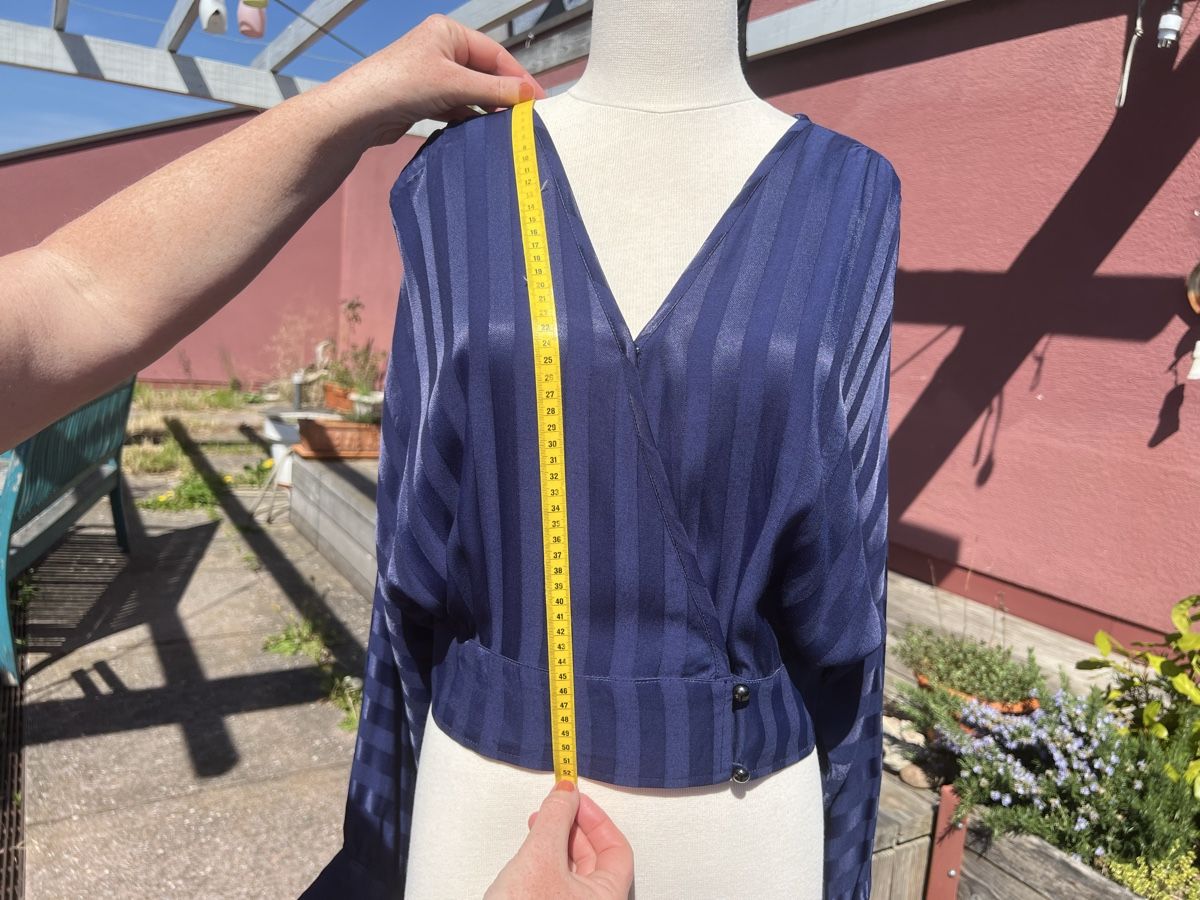 Camicette: Blusenoberteil Dunkelblau mit Streifen – Nuovo (secondo la descrizione) da Zürich venduto da san_5ywy 6