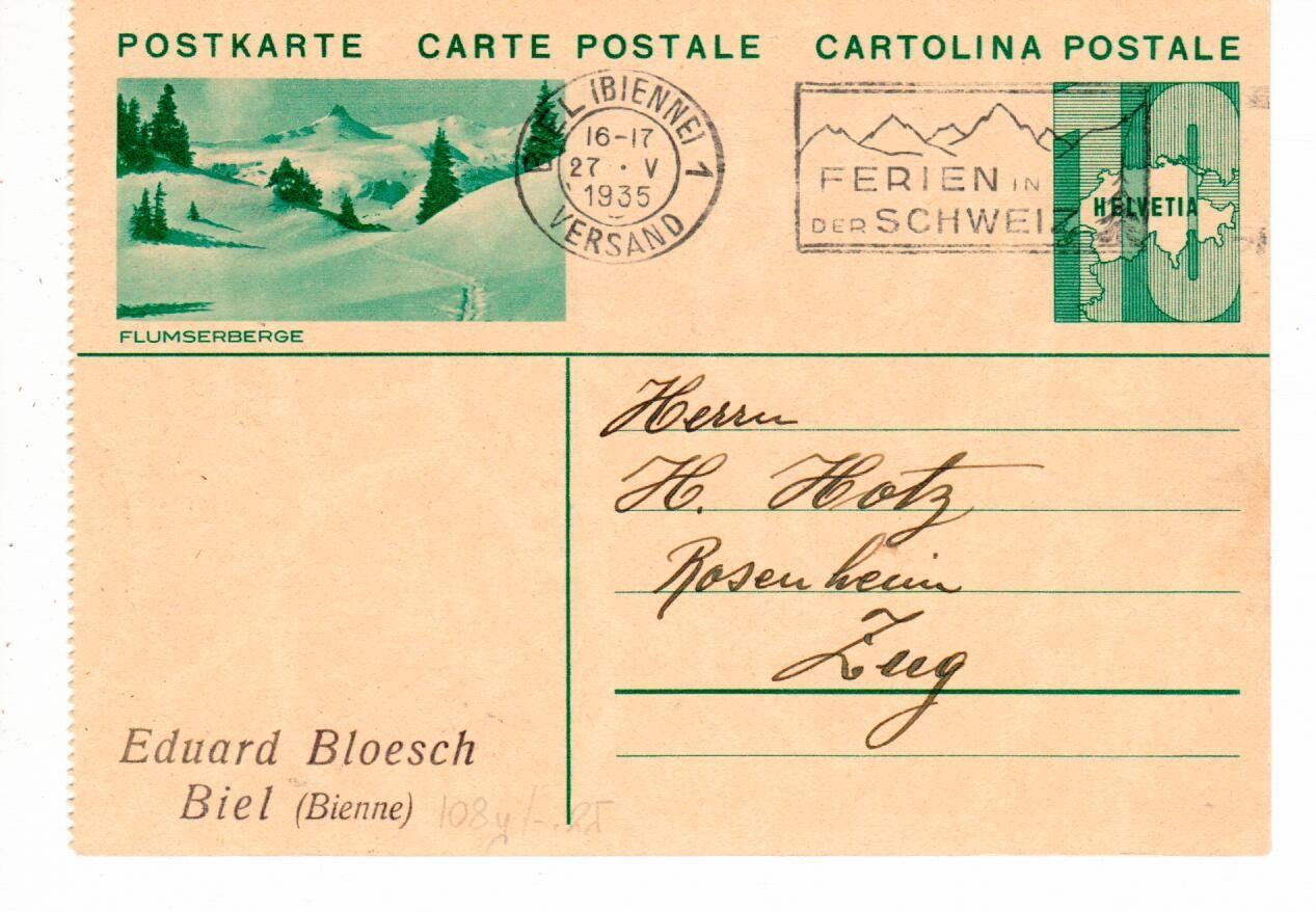 Tutti i francobolli: Bildpostkarte – Usato da Wolhusen venduto da Curver9