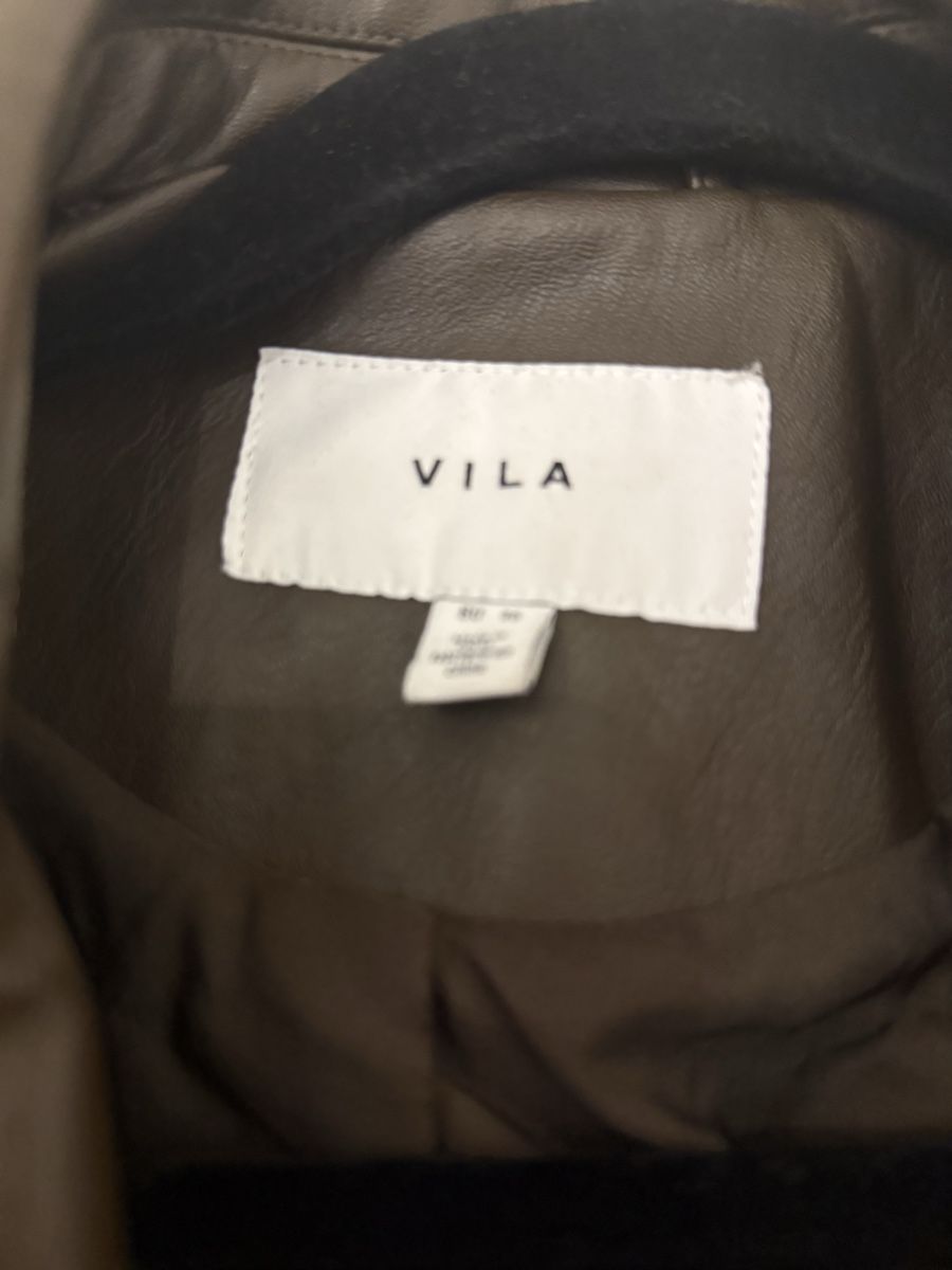 Vila Jacken: Blazer Vila Kunstleder braun – Gebraucht aus Zürich von mha_mx9n 1