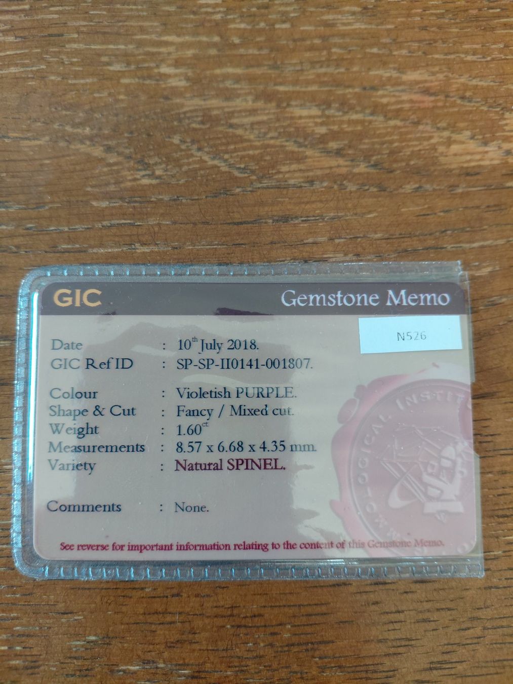 Pietre preziose: Mauve Spinel Ultra Cutting – Usato da Bévilard venduto da Yougems 8