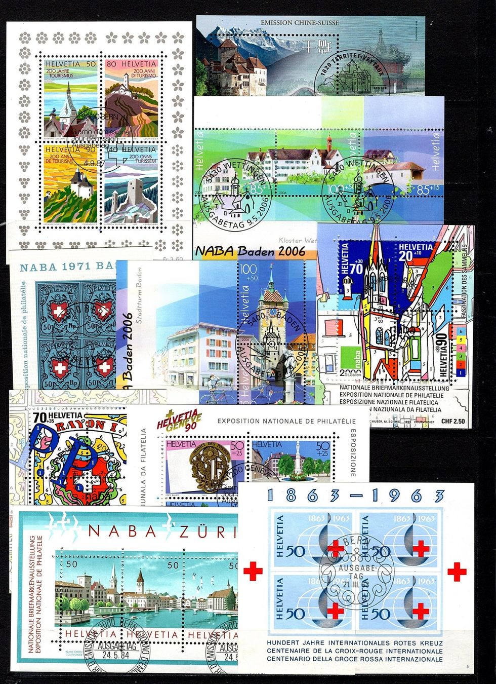 Tous les timbres: Blockausgaben (787) – D'occasion à Burgdorf par blinky01