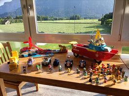 Paw Patrol diverse Fahrzeuge und Figuren