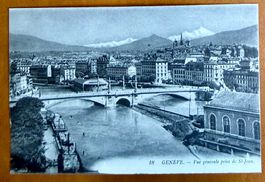 Genève - Vue prise de St. Jean 1916