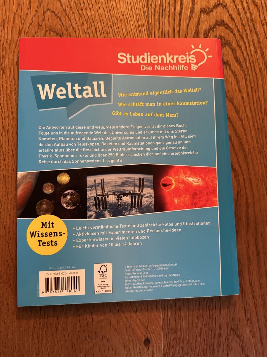 Libri: Buch: Weltall Studienkreis – Usato da Lachen SZ venduto da Koala01 1