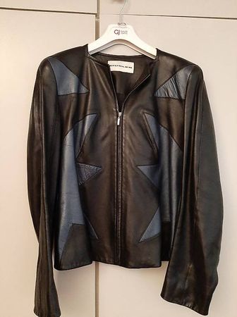 Mugler, giaca in pelle M