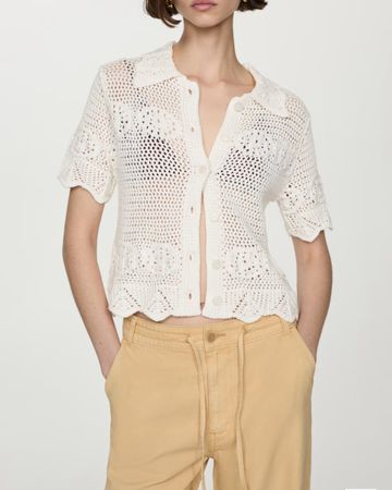Gehäkelte Jacke