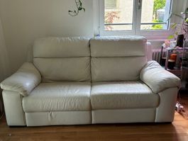 Echtleder Sofa