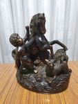 Bronze Skulptur sehr alt mit herrlicher Patina