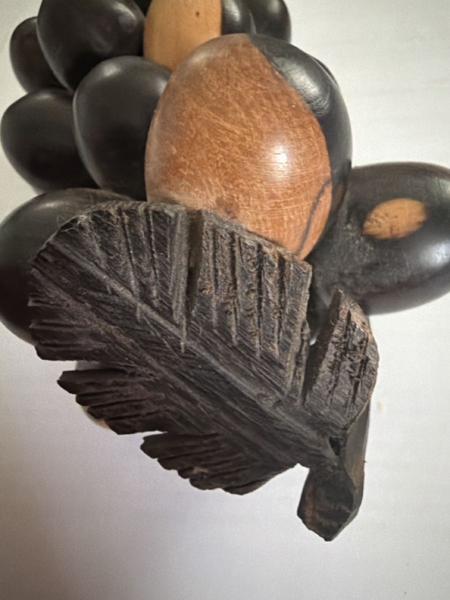 Tutte le decorazioni: Wunderschöne handgefertigte Traube aus Holz – Nuovo (secondo la descrizione) da Dübendorf venduto da Quercia27 2