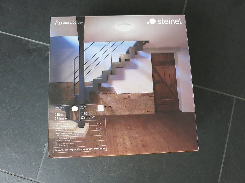 Steinel Lampadari & plafoniere: STEINEL Wand- und Deckenleuchte Sensor – Nuovo e nell'imballaggio originale da Oftringen venduto da Lakeland55 3