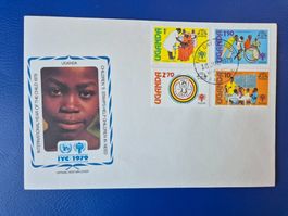 1.Tagesbrief Int. Jahr des Kindes 1979 Uganda
