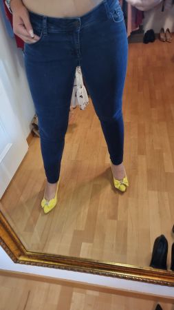 🌺BLUE FIRE CO. Jeans, stylisch, dunkelblau, Grösse 38/40🌺