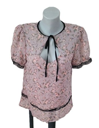 Boho Blusen Shirt Fashion Union Gr. 40 bunt