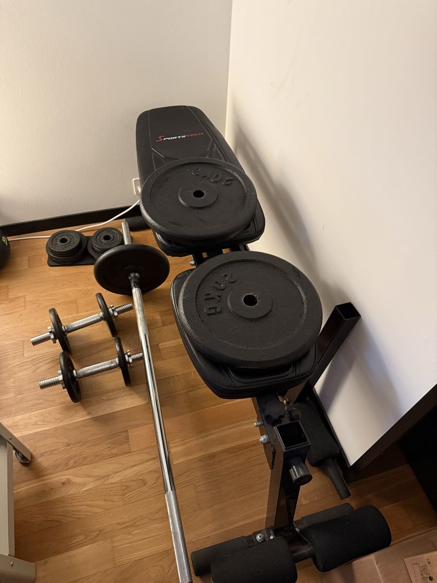 Poids & Haltères: Hantel, Gewichte und Bench – D'occasion à Zürich par chi_cg6r 1