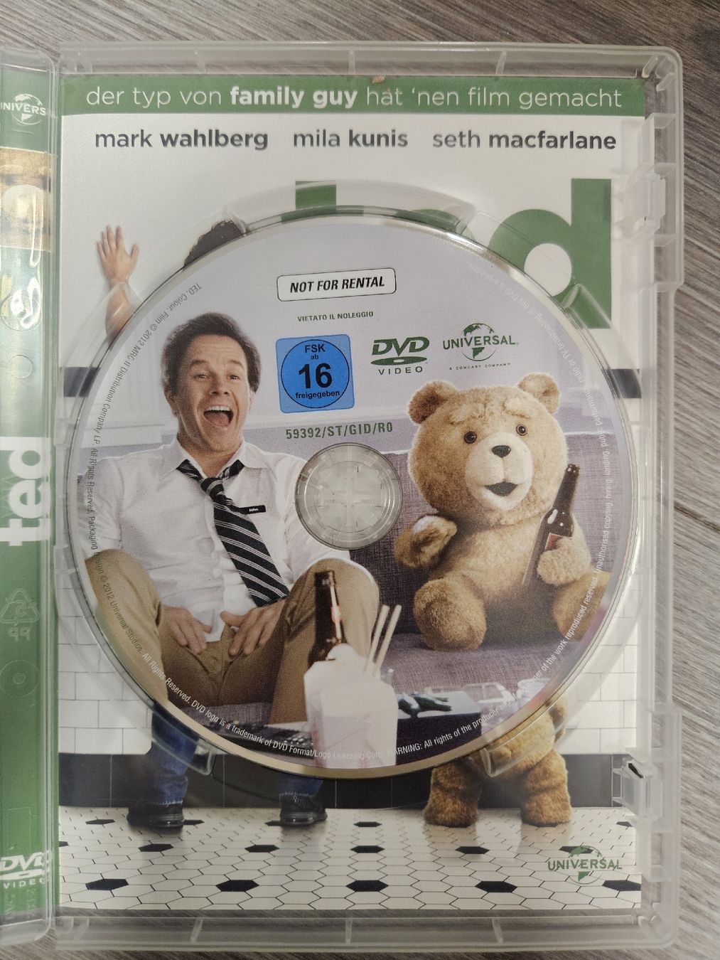 Alle DVDs: DVD Ted – Gebraucht aus Reinach AG von Irina_g00 2
