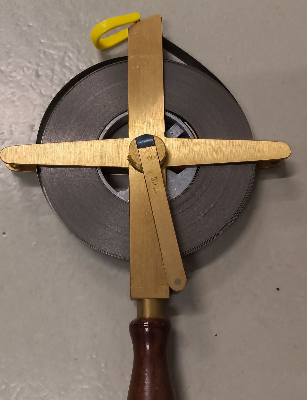 Messen: STAMM Messrad 50m, Messband, Messrolle, Handmessgerät – Gebraucht aus Rüegsauschachen von Solex-Driver