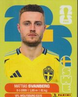 FIFA WORLD CUP 2026 Panini Sticker SWE 12 MATTIAS SVANBERG