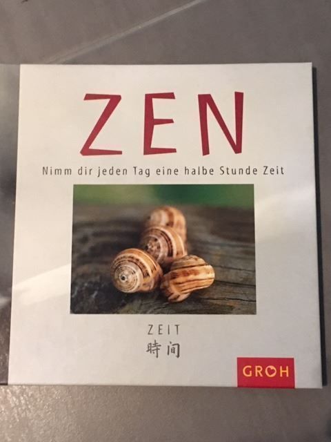 Bücher: ZEN "Zeit" – Neu (gemäss Beschreibung) aus Hinteregg von Carimba90