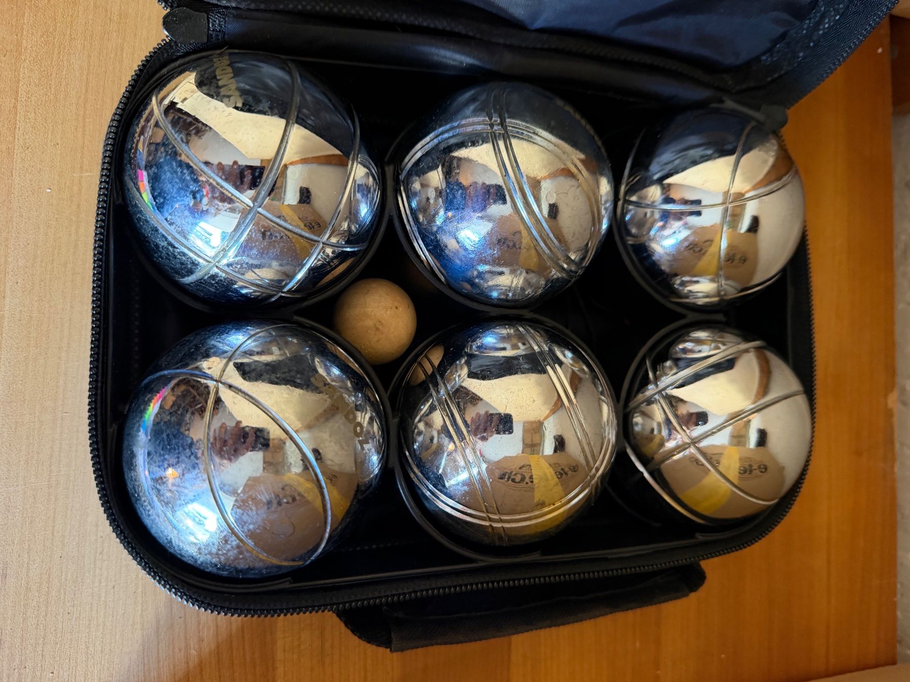 Giochi: Boule Set 6 Kugeln mit Tasche gebraucht – Usato da Nussbaumen AG venduto da normajeanbaker