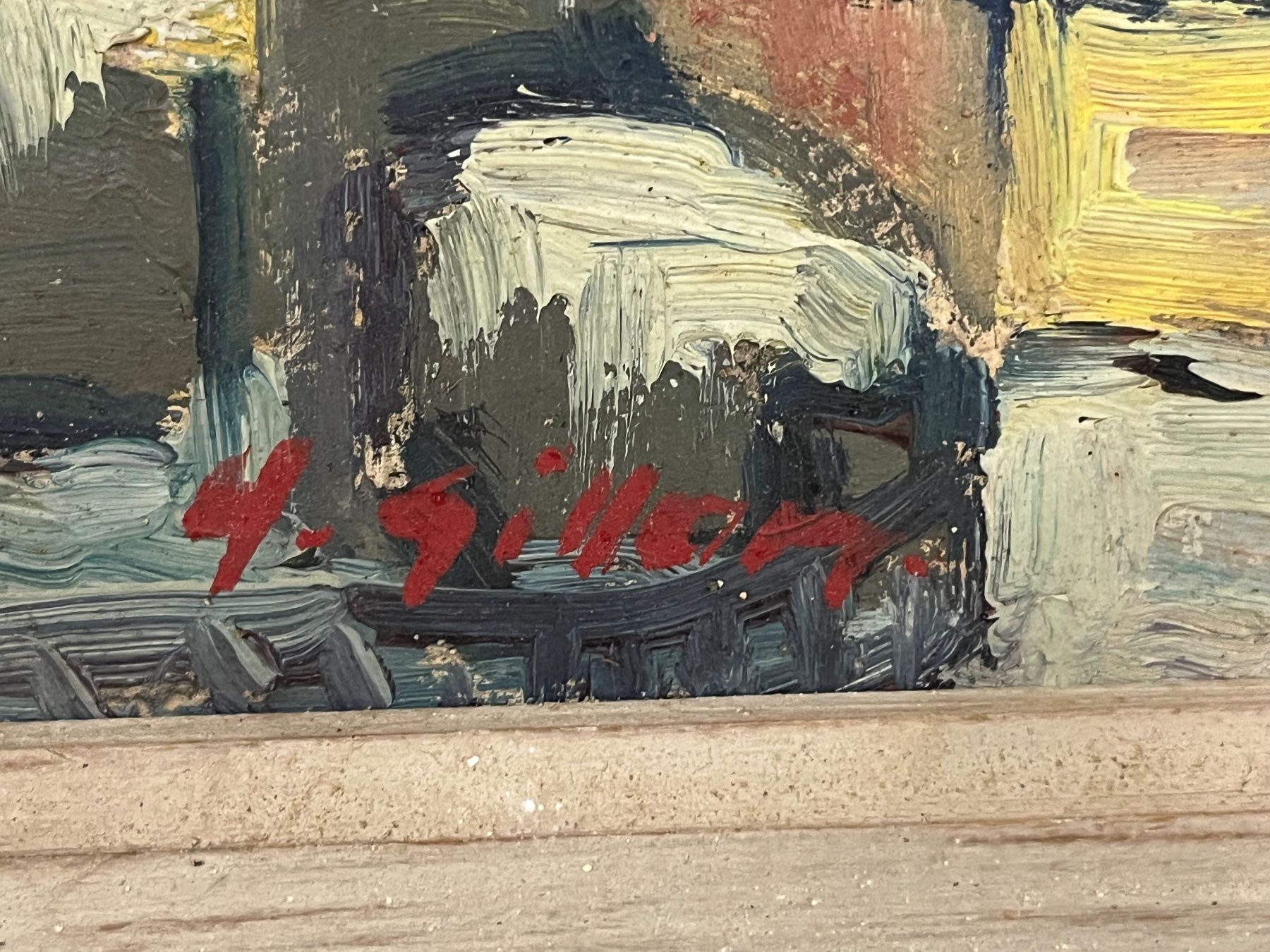 Dipinti: H. Gillon Original Gemälde – Usato da Basel venduto da PAUL_ART 3