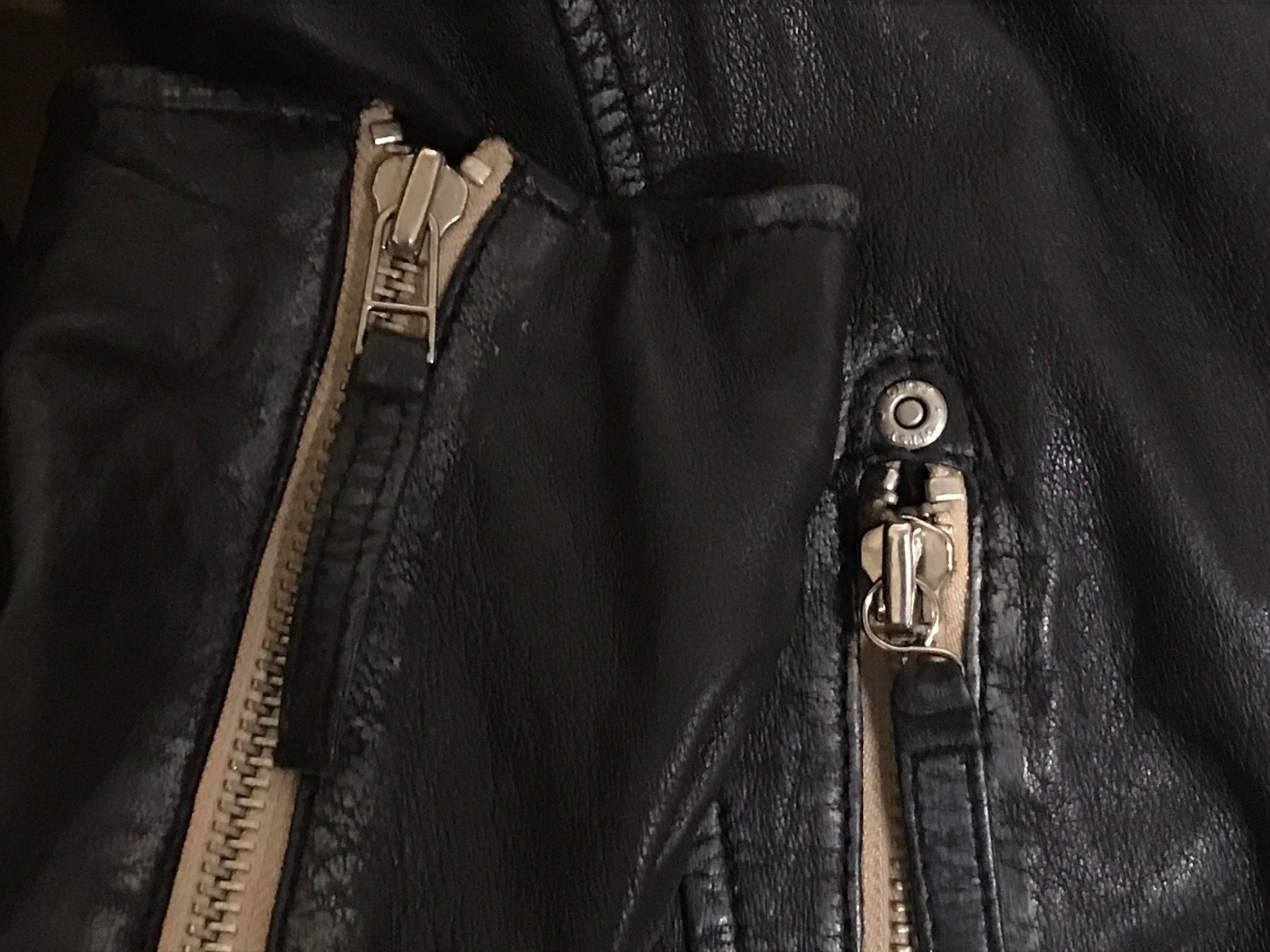 Jacken: Lederjacke kurz Vintage Optik Grösse S – Gebraucht aus Maisprach von Leoli123 6