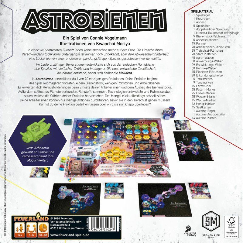 Giochi: Spiel Astrobienen – Nuovo e nell'imballaggio originale da Uster venduto da Ludit 1