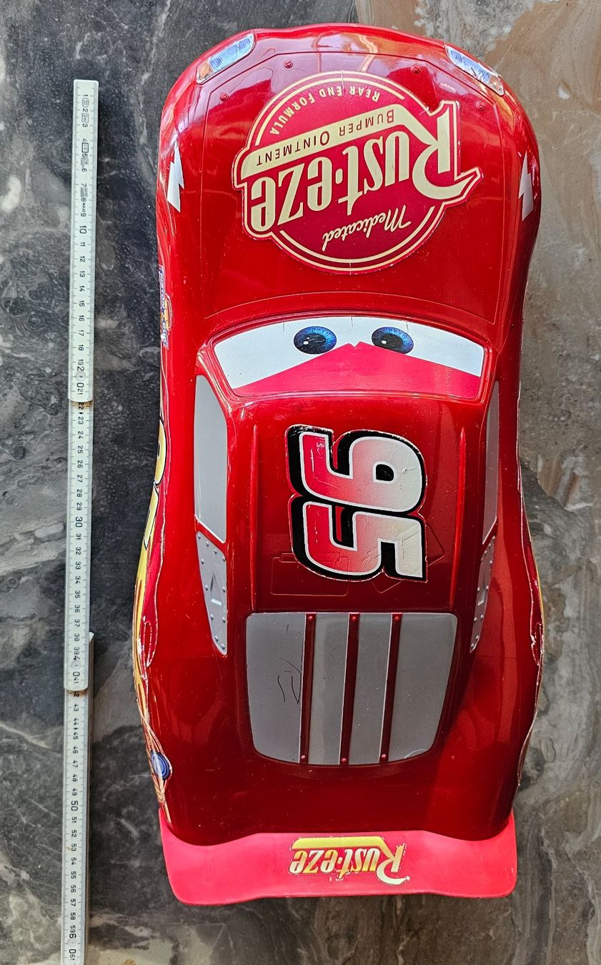 RAR! Disney Pixar Cars Lightning McQueen FBN52 XXL 55 cm (Gebraucht) in ...
