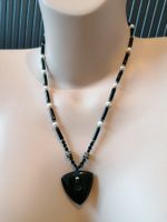 Schmuck Black Obsidian Handmade