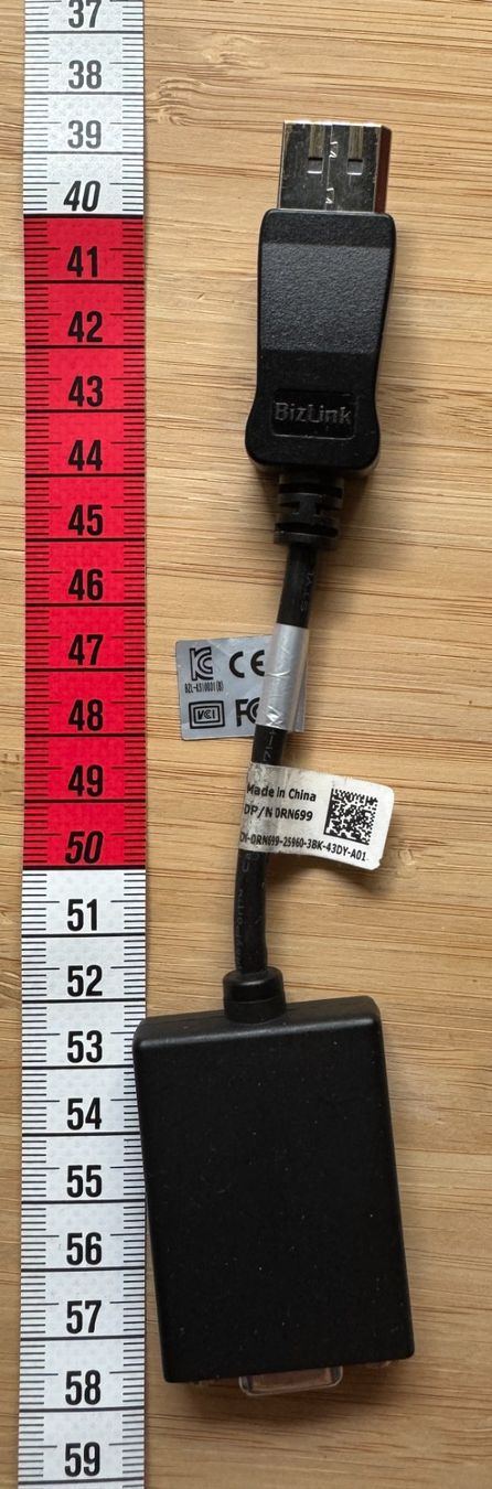 Unità & Adattatore: VGA - DisplayPort Adapter – Usato da Winterthur venduto da YaV