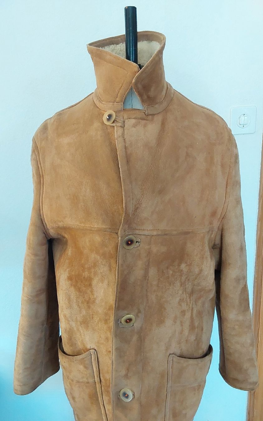 Cappotti: Echter Lammfellmantel Herren M Vintage – Usato da Köniz venduto da scopello12 2