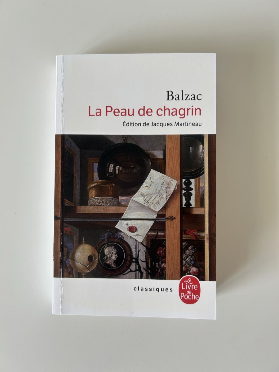 Bücher: Livre La Peau de chagrin, Balzac – Gebraucht aus Sonceboz-Sombeval von Anna_Maria09