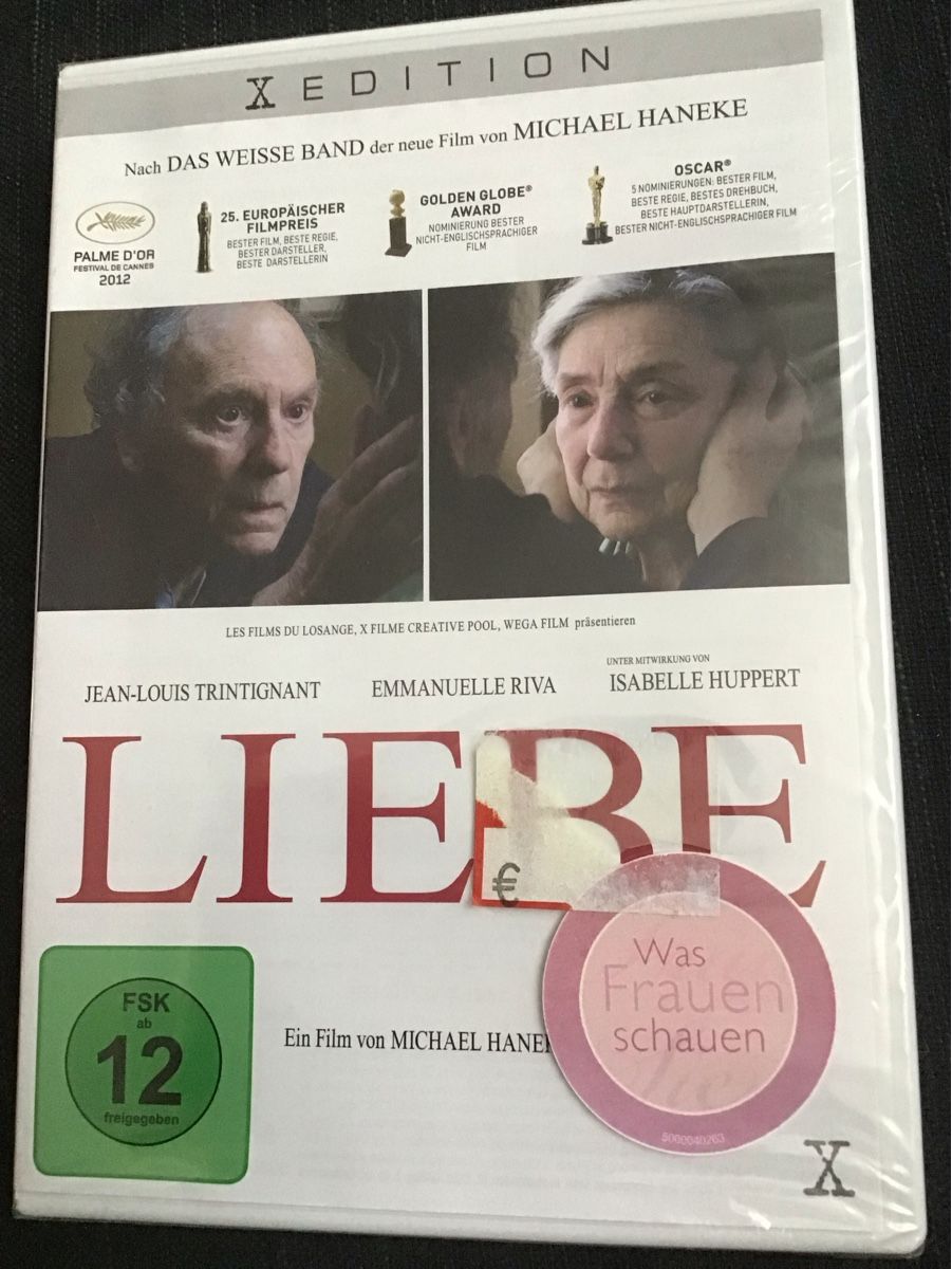 Tutti i DVDs: DVD Liebe Michael Haneke X-Edition neu versiegelt – Nuovo (secondo la descrizione) da Bischofszell venduto da 19bischi67
