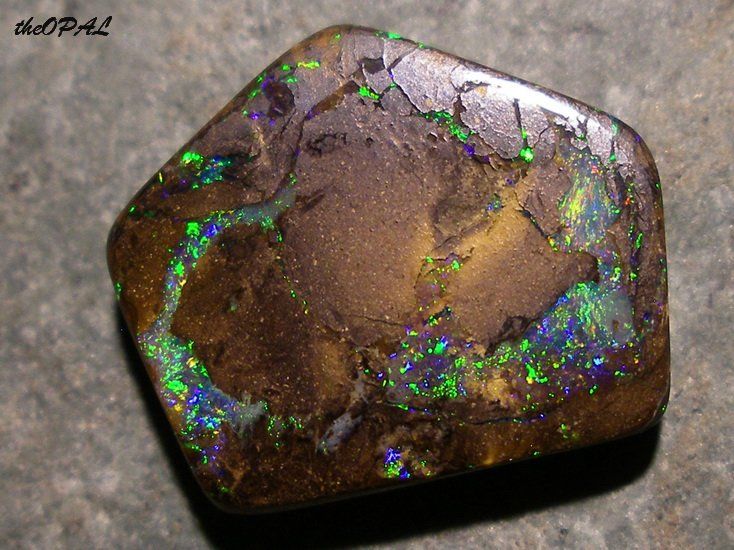 Edelsteine: theOPAL*** TOLLER AUSTRALISCHER BOULDER OPAL 9,64ct *** – Neu und originalverpackt aus Ebnat-Kappel von theOPAL 2