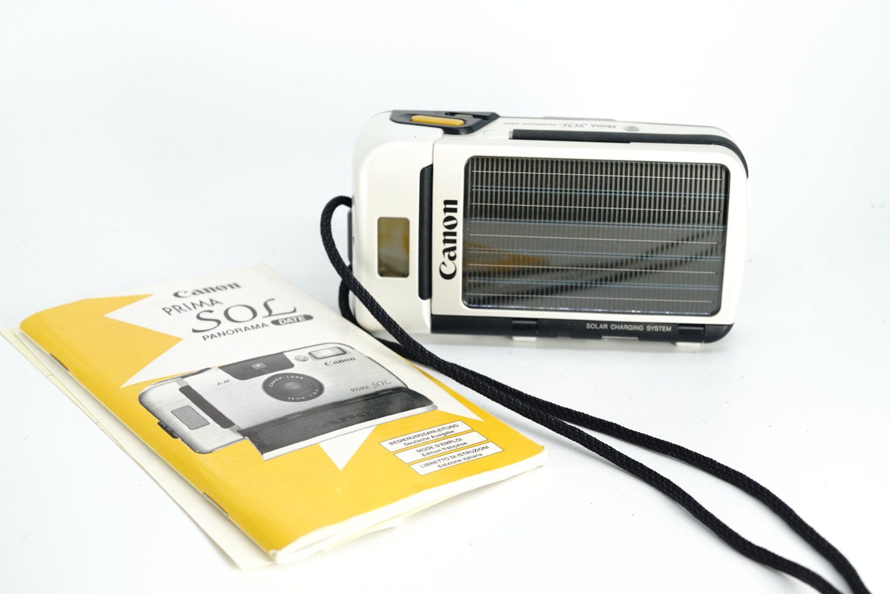 Canon Fotocamera: Kompaktkamera Canon Prima Sol Panorama Date weiss – Difettoso da Bischofszell venduto da Blende2 6