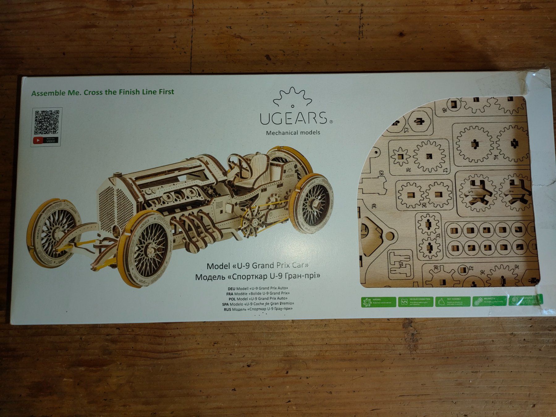 Ugears Kit di modellismo & Modellini statici: Ugears - mechanisches Holzmodel – Nuovo e nell'imballaggio originale da Romanshorn venduto da Kattamaran