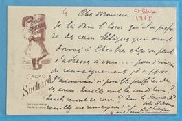 Suchard - Ganzsache - St. Blaise - Prilly - 1907