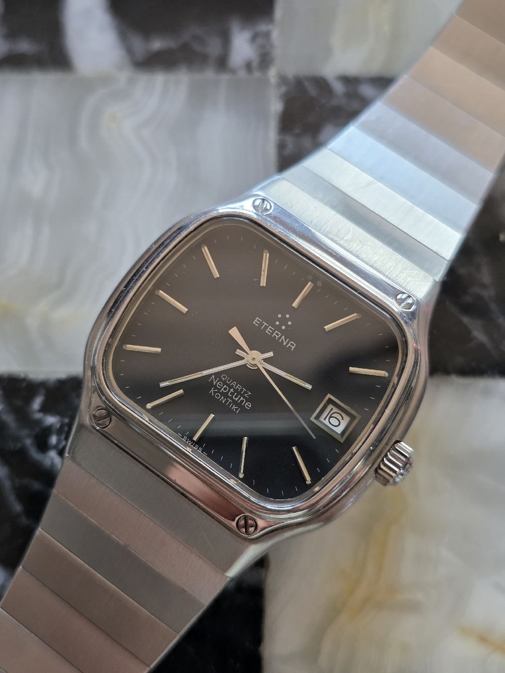 Eterna Orologi: Vintage Eterna Neptune Kontiki – Usato da Salmsach venduto da Vinted.by.Y.R