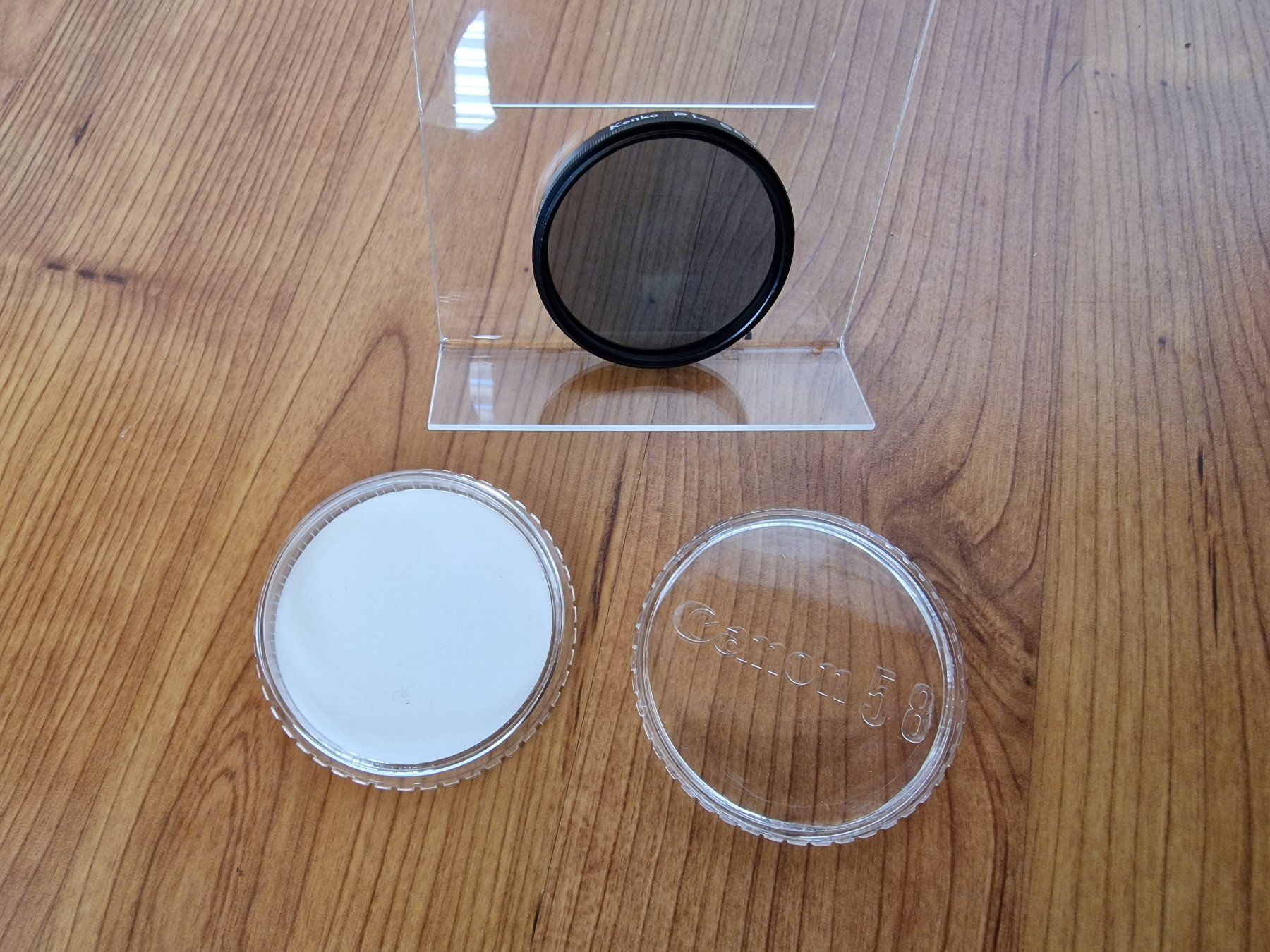 Kenko Filtri: Kenko PL 55mm Objektiv Filter – Usato da Vevey venduto da dreetje9