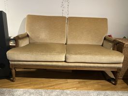 Garnitur Sofa und Lehnstuhl - Vintage