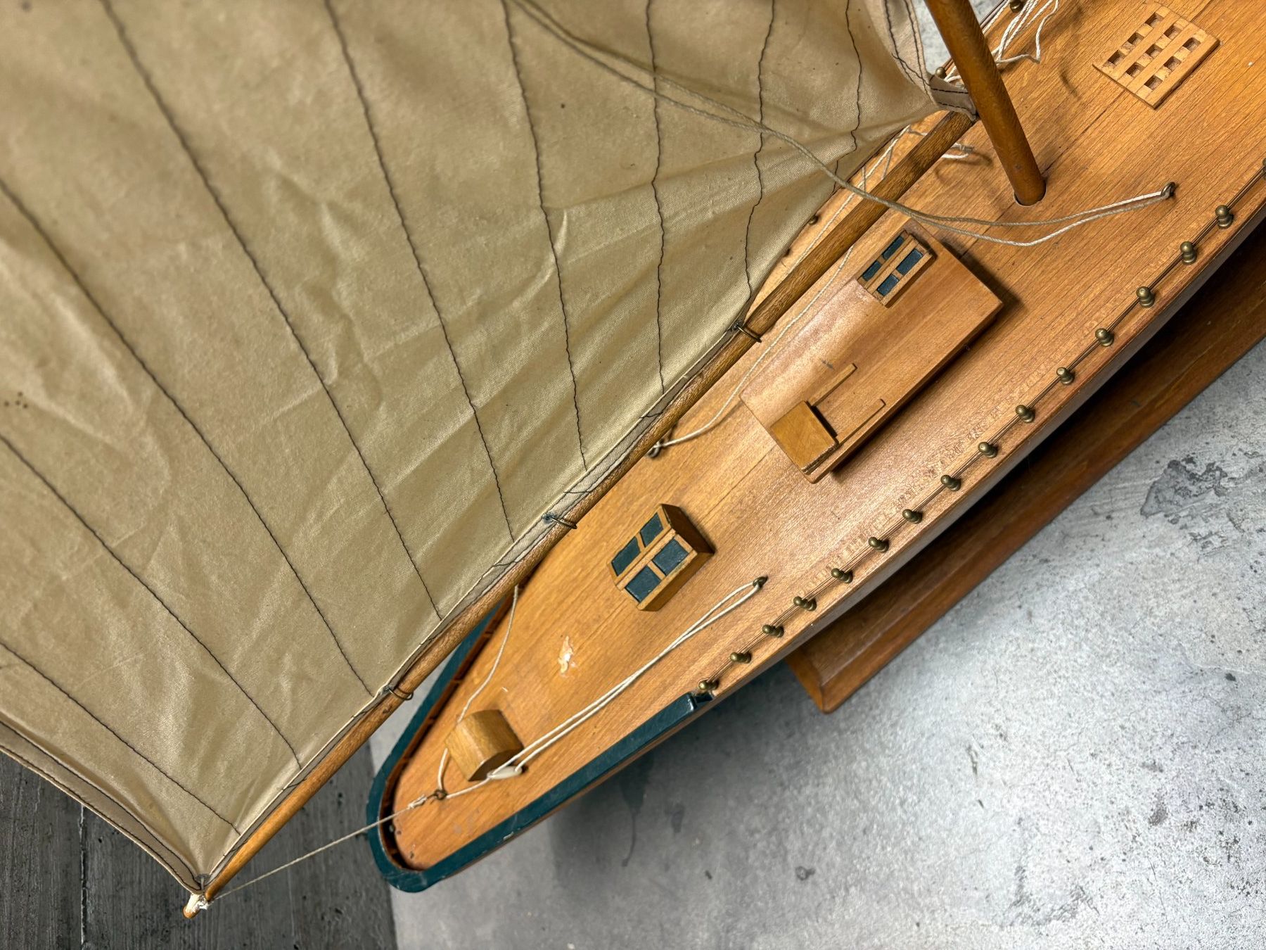 Kit di modellismo & Modellini statici: Grosses Schiffsmodell Klassiker, Holz, Vintage, Englisch? – Usato da Zürich venduto da timeless.tones 3