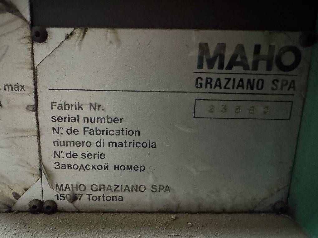 Tutte le macchine: Drehmaschine Maho Graziano – Usato da Grenchen venduto da Berti672 1